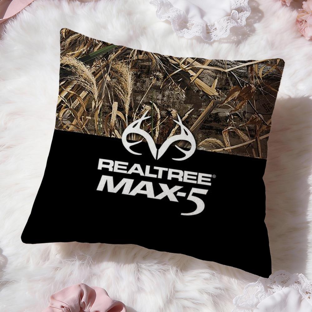 Cool R-Realtree Cushion Cover Premium Comfort Reversible Pillow Cove -Two In One Design for Any Room & Car Interior