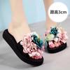 Fashion Flower Female Shoes Slippers Soft Slides Fashion Summer Clogs Woman 2025 Comfort Luxury Beach Flat Floral  Shoes Women Slippers