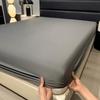 Ice Silk Cooling Fitted Sheet Elastic Band Bed Sheet Breathable Mattress Cover  Home