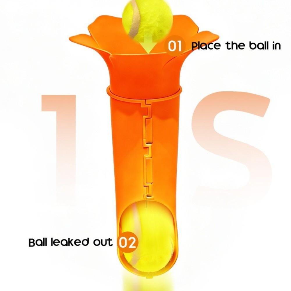 Automatic Throwing Automatic Ball Thrower Durable Tennis Ball Launcher  Training Reward