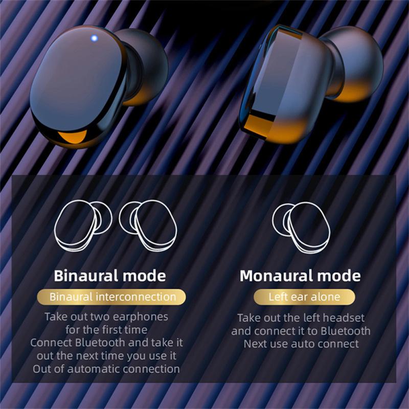 Tws G9s Earphones Bluetooth-compatible 5.1 Wireless Gaming Headset Noise Cancelling Compatible For