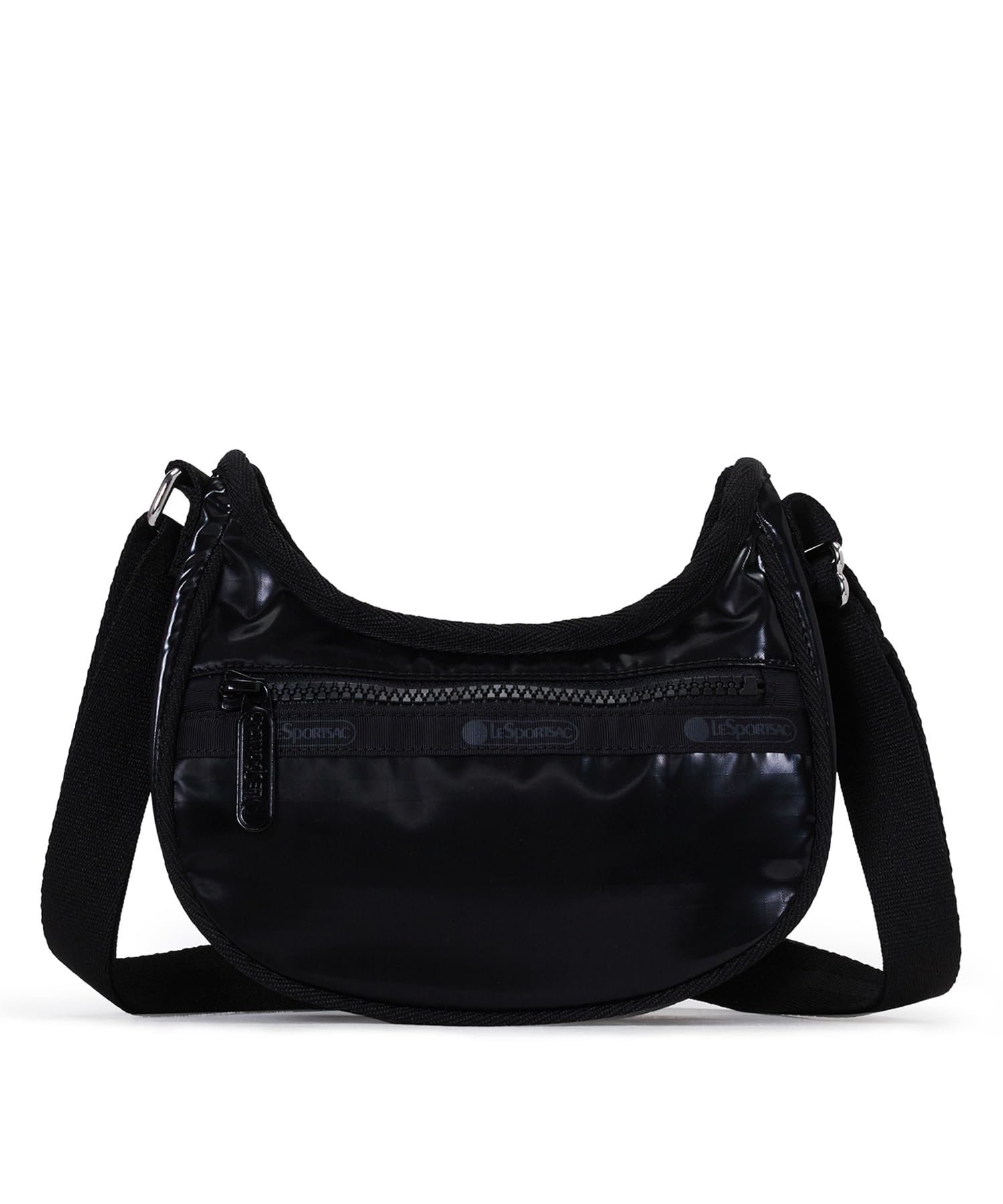 Shoulder Bag MINI HOBO CROSSBODY 2047 Black Shine [LeSportsac] [Official] / /