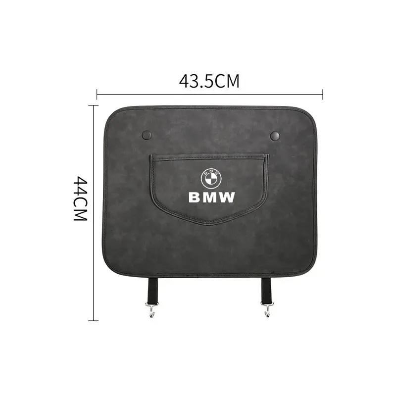 Car Seat Anti-Kick Pad Seat Durable Waterproof Anti-fouling Protector Mats for BMW E46 E60 E39 F25 F35 F20 X1 X2 X3 X4 X5 X6 X7