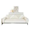 French Cream Style Sofa Cushion Winter Four Season Leather Sofa Cover Plush Cover Towel Cushion