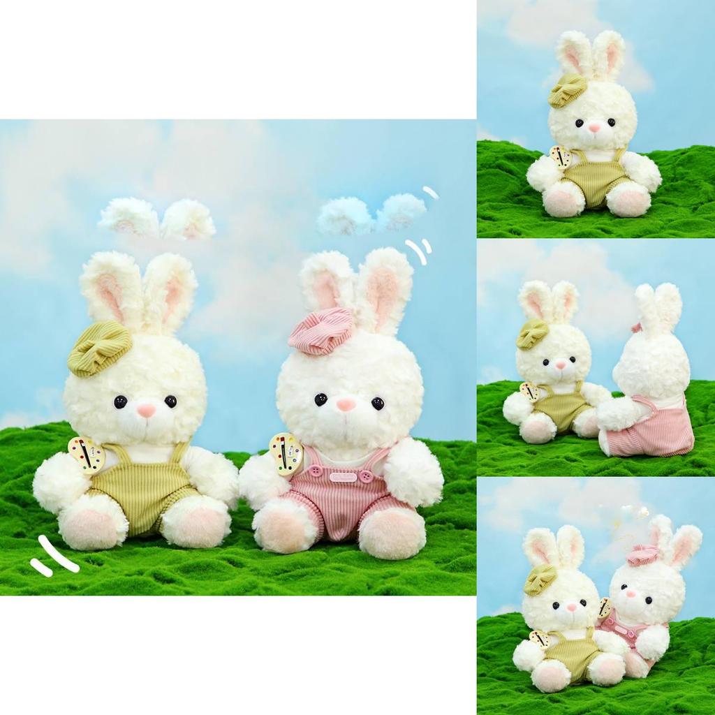Cute Rabbit Plush Toy For Girls 28cm Soft Pp Cotton Stuffed Animal Gift For Birthdays