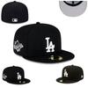 Unadjustable Flat Brim Baseball Cap Cotton Linen Embroidered Hip Hop Hat Men Women Streetwear