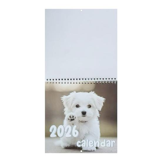 2026 Wall Calendar Funny Dogs Wall Calendar Jan. 2026 - Dec. 2026 12-Monthly Planner Gag Gifts for Dog Lovers