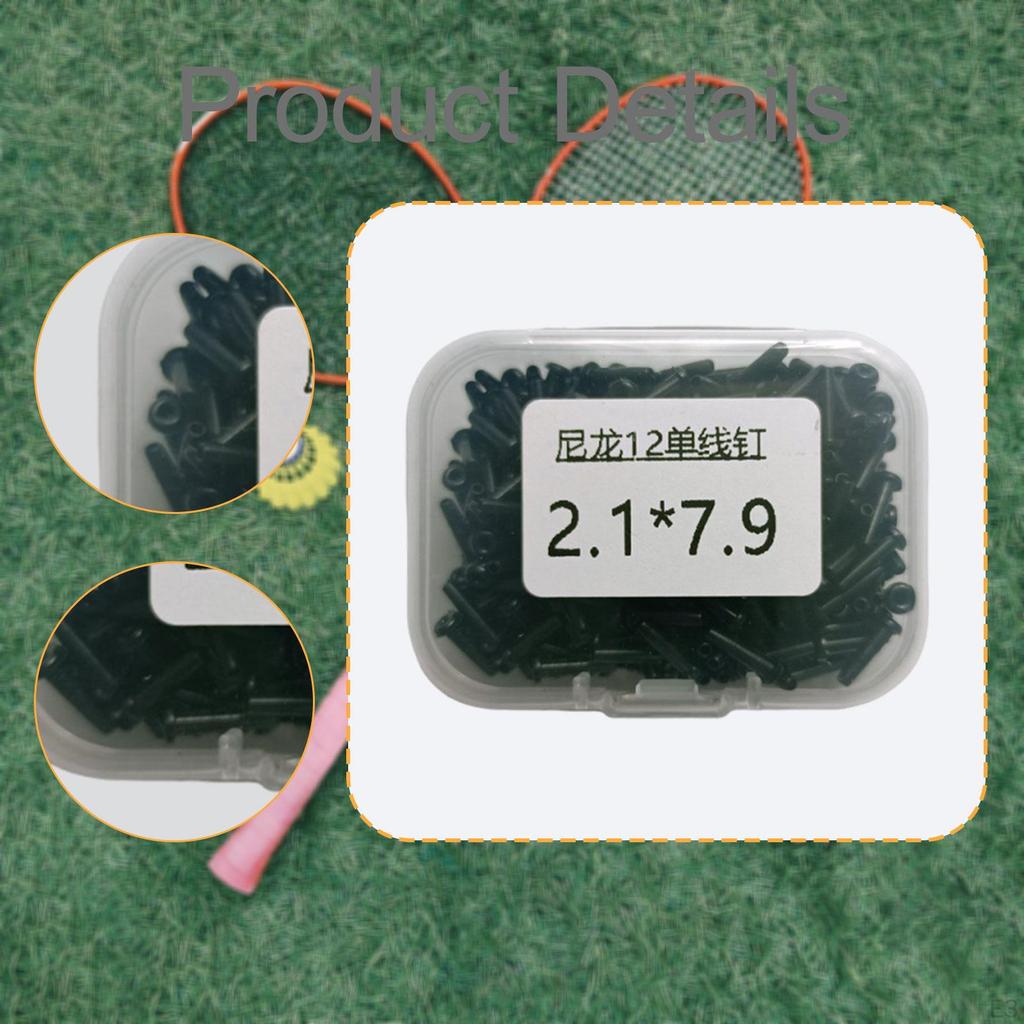 Badminton Racket Single String Grommets Accessory for Repair Replacement Nylon