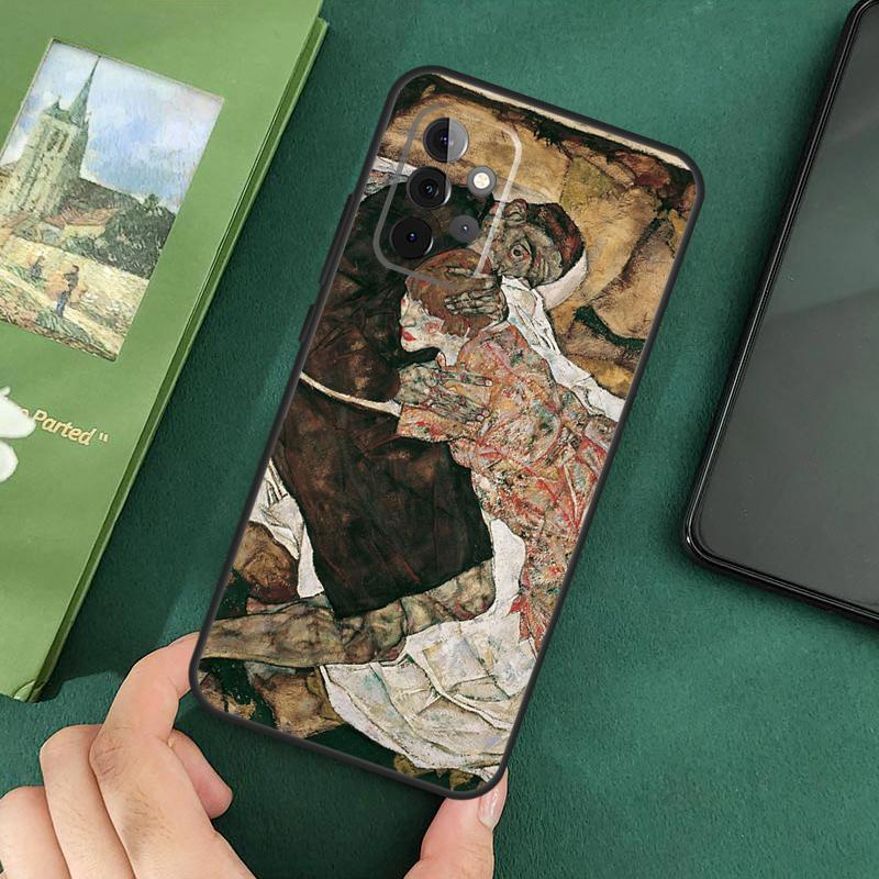 Egon Schiele Cover For Samsung Galaxy A54 A52S A52 A32 A22 A12 A72 A33 A53 A73 A14 A70 A51 A71 Case