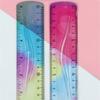 Flexible Ruler Set Soft Bendable Rulers Shatterproof for Students Designers School Office Home Use Various Measurements