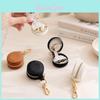 Elegant Leather Jewelry Box With Zipper For Rings And Earrings Storage Perfect For Travel And Gift Giving