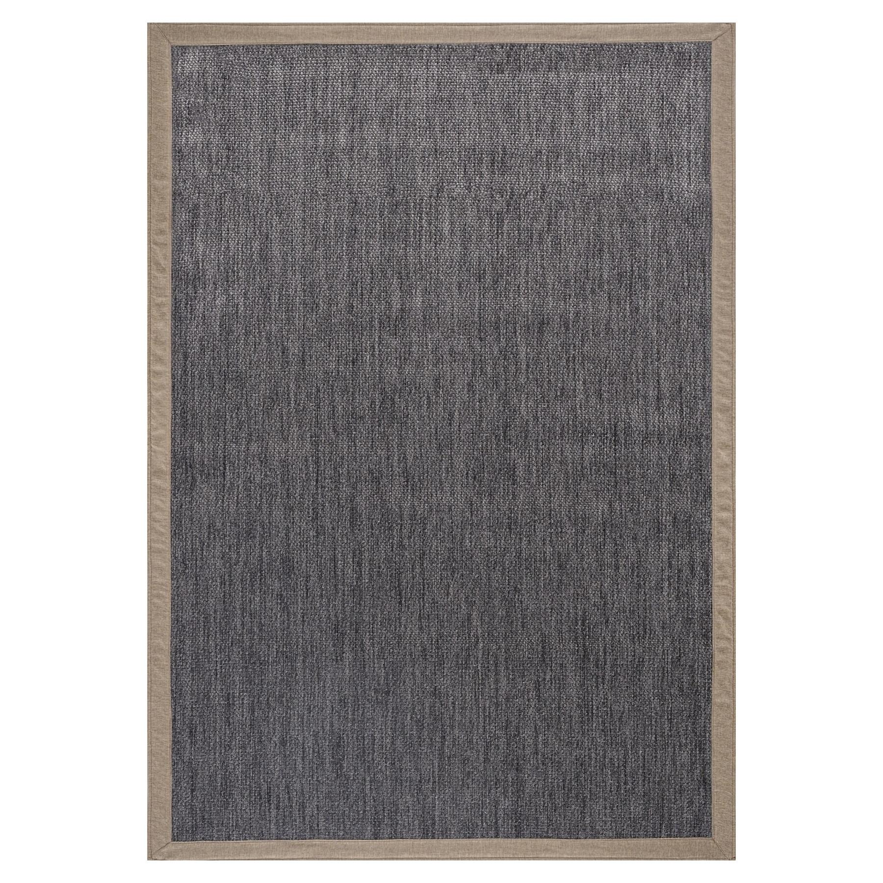 

FLQUE Milas Series Jut Brown Grey Border