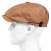 Men Light Panel Solid Color Newsboy Hat Spring Autumn Retro Beret Hat Casual Hats Octagonal Cap Hip Hop Berets