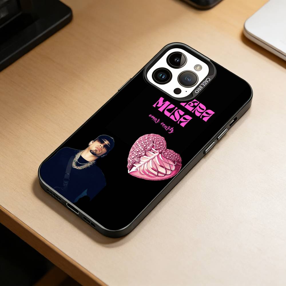 

Primera Musa Omar Courtz-OZ Phone Case For iPhone 17,16,15,14,13,12,11 Plus,Pro Max,XS,Colorful Silver Black Cover iPhone12