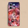 Akame Tatsumi Matte TPU Mobile Phone Case for Xiaomi Redmi Note 14 13 12 11 S Pro Plus 4G 5G Colorful Printing Cover
