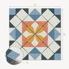 Samoprzylepne Kafelki Dekoracyjne Winylowe Do Domu Geometryczny Wzór Kwiatowy 20X20X20 Cm