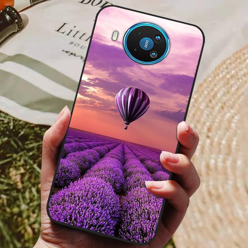 For Nokia 8.3 5G Case Soft TPU Silicone Cover for Nokia 8.3 Nokia8.3 5G Phone Case 6.81 Inch Cute Cat Protective Case Bumper