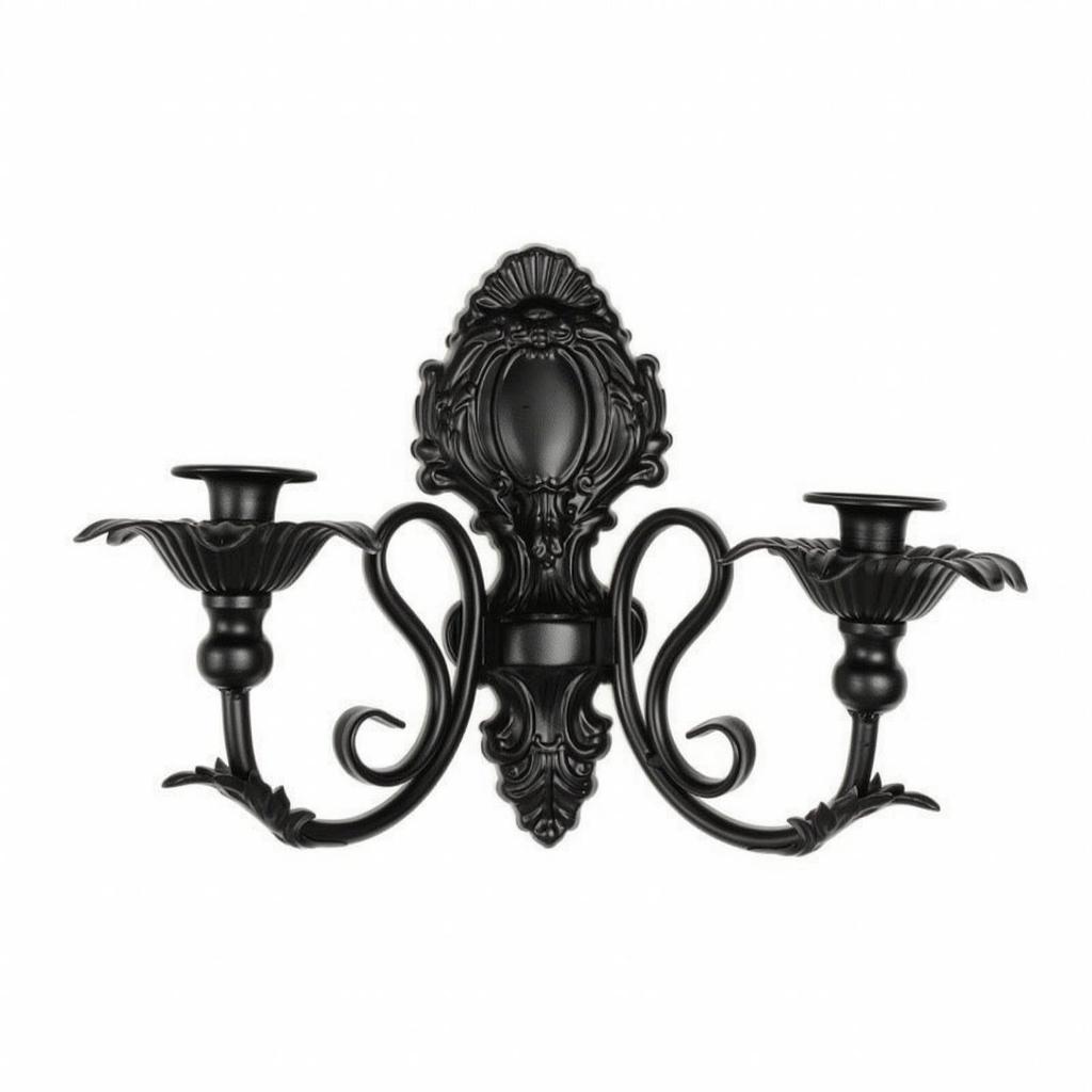 2 Pieces Wall Sconce Candle Holder Easy Installation for Living Room, Patio