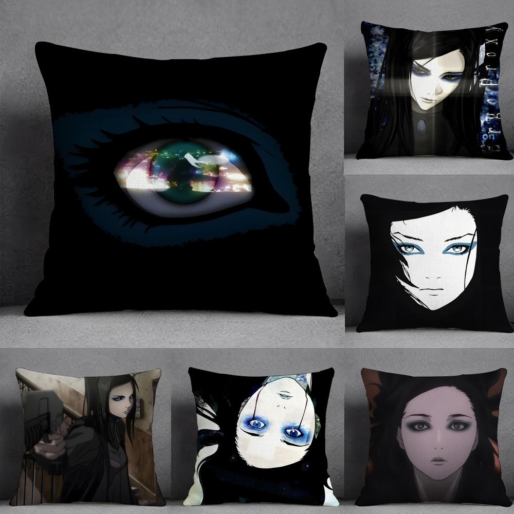 Ergo PProxy ANIME Pillow Case Pillowcase Doublesided Printed Sofa Cushion Bedroom Headboard Pillow