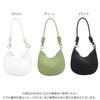 Kobe Lettuce Handle Shoulder Bag with Shoulder Korean Free Green Handbag, Bag, Strap, Style, Women's [B1617], Size,