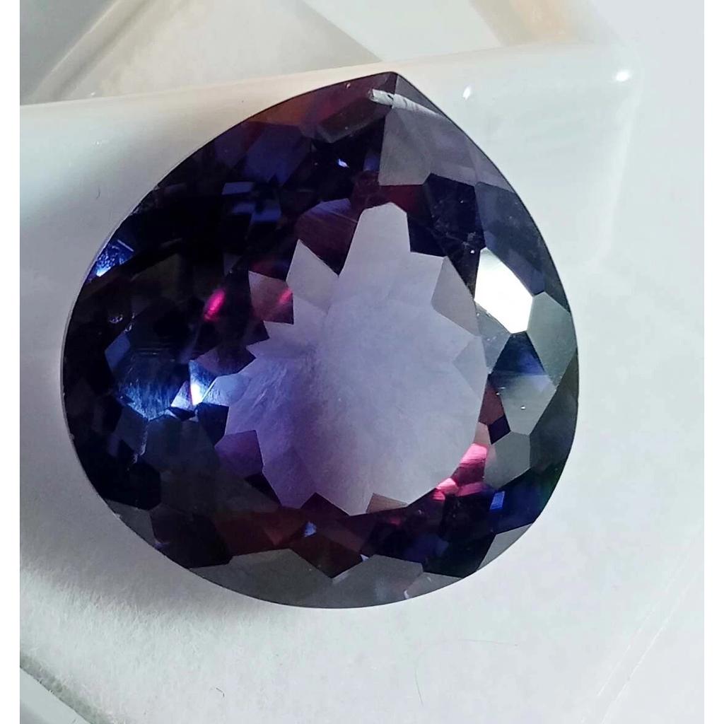 Alexandrite Color Change Natural 20+ Ct Pear Cut Beautiful Certified Gemstone