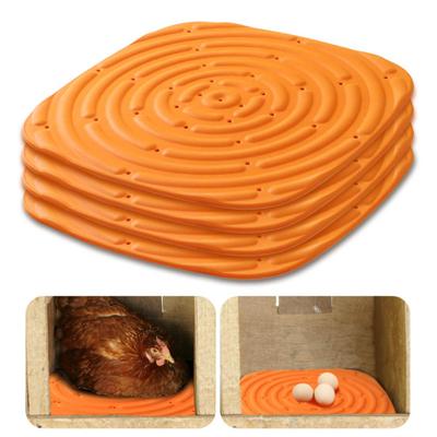2 Stück/4 Stück Hühnerstall-Matte, waschbare Hühnernest-Pads, langlebig, bequem, gesunde Hühnerstall-Einstreu zum Eierlegen, verhindert gebrochene Eier