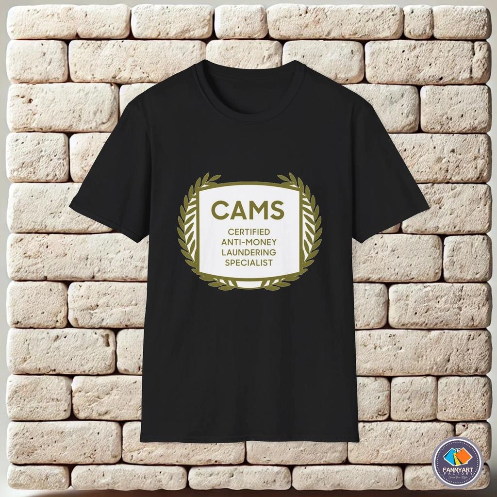 CAMS Anti-Money Laundering Specialist Logo Unisex T-Shirt