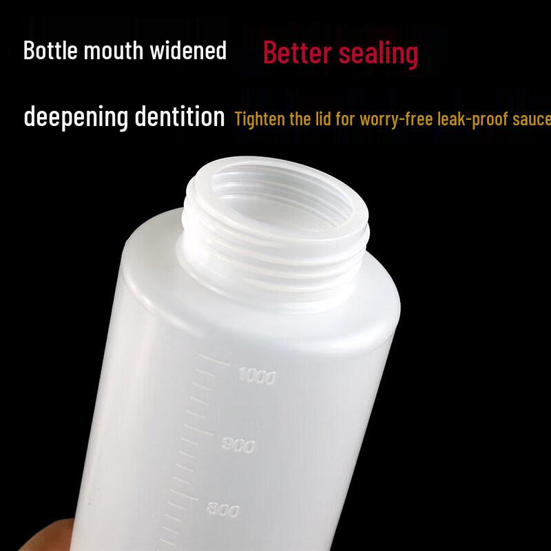 Commercial Plastic Squeeze Sauce Bottle