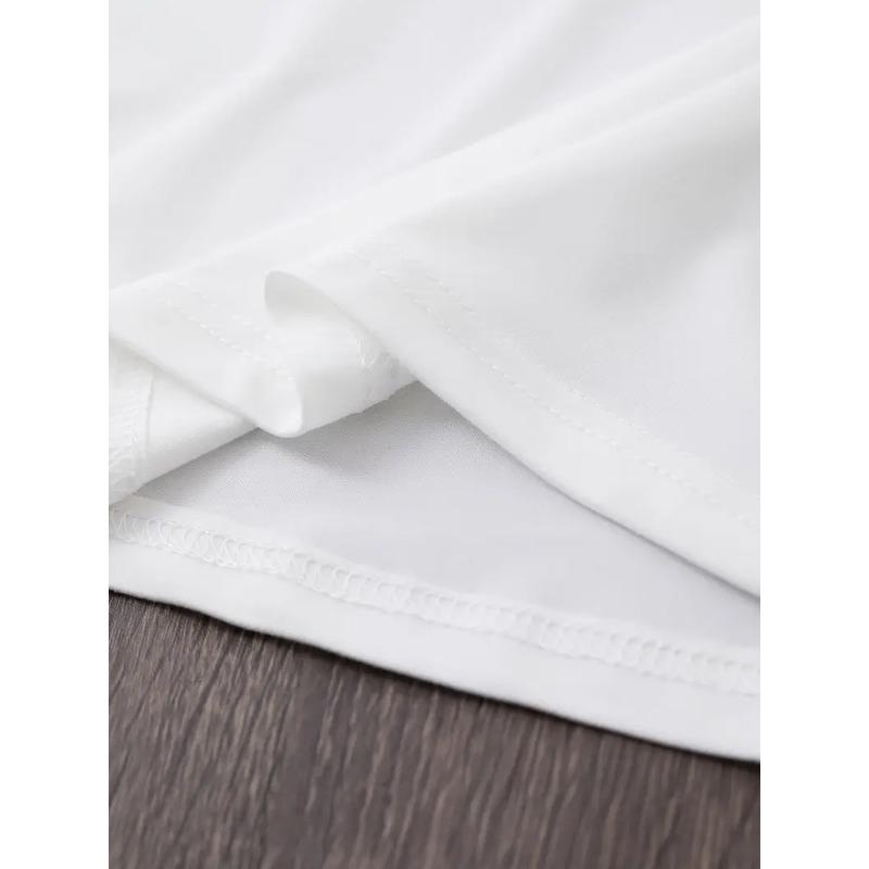 Europäische Größe (Beliebte T-Shirts) Frühling und Sommer Neuer Modetrend Damen Kurzarm Rundhals T-Shirt