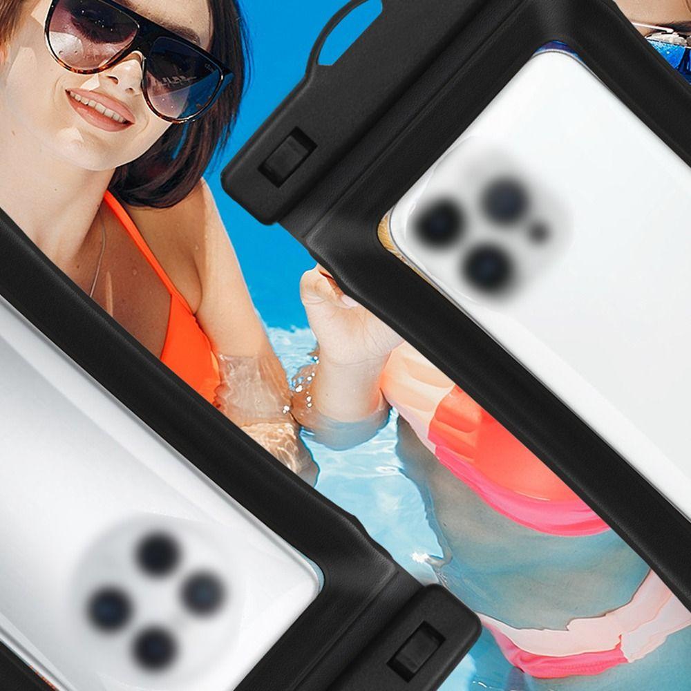 Touchable Screen Mobile Phone Bag Air Bag Phone Protector Pouch Swimming Storage Bag Beach Diving