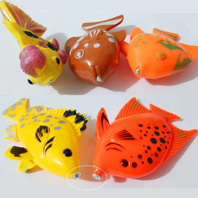 5 Pcs Fishing Toy Fish Rod Kids Toddler Children Play Bath Magnetic Game Toys