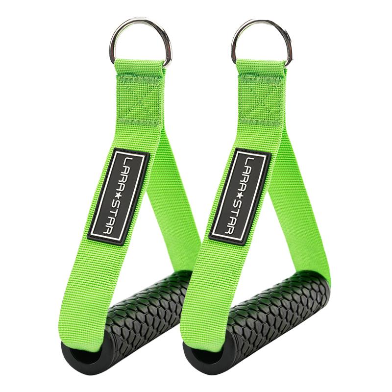 TPR Pull Down Grip Handles for Arm Strength Training Fitness Accessory