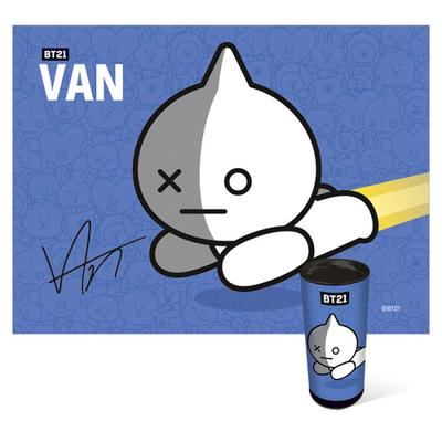 150 Piece Jigsaw Puzzle / BT21 - Half, Popular Korean Puzzle