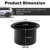 2 PCS Metal Sofa Recliner Handles Cup Holder, Ert Replacement Drink Can Holder For Car Truck Game Table, Drop In Cup Holder For Sofa Couch Boat Golf