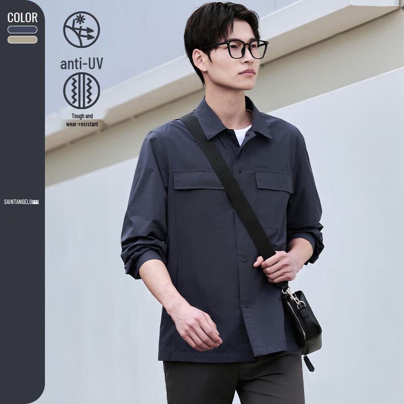 

Baoxiniao Men s Casual Shirt Jacket 3XL (54)