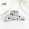 Hair Clip Large Strong Grip Clip, Dot Print Claw, Portable Scalp Friendly Accessory for Thick Updos Half-Tied Hairstyles Pattern