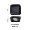 Ceramic Square Sushi & Dipping Sauce Dishes (3-Pack)