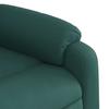 Electric Massage Chair Dark Green Fabric