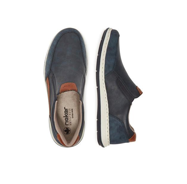 Полуботинки Rieker 17381-14 тёмно-синий