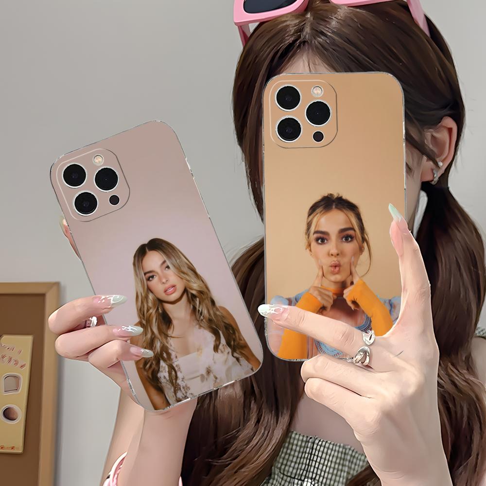Addison Rae Mobile Phone Case for iPhone 17 16 15 14 13 12 11 X XR XS Air Pro Max Plus Mini Clear Colorful Cover Cover Pretty