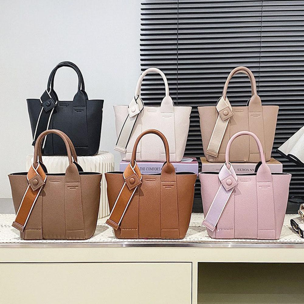 MATTIERE MT_24237 Daily Office Womens Leather Tote Crossbody Bag