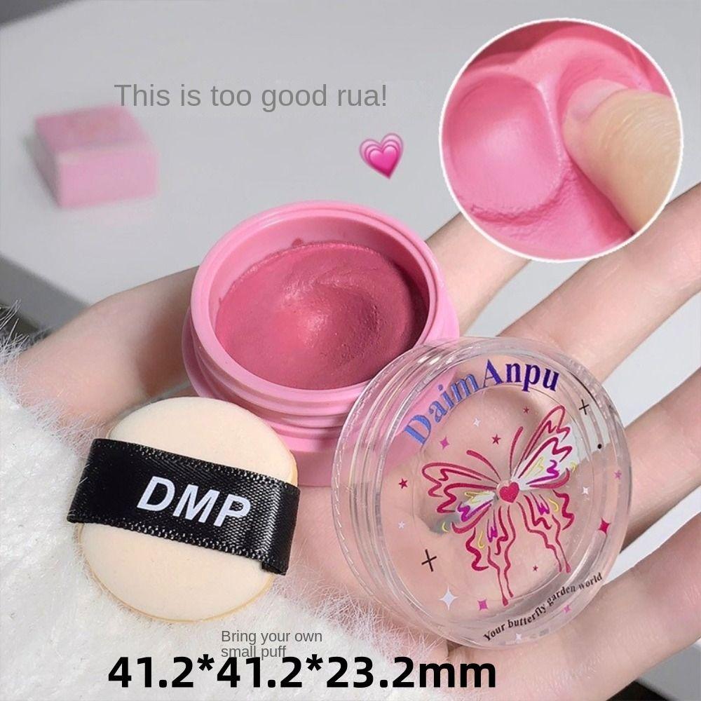 New Air Feeling Cream Blusher Swelling Color Long-Lasting Blush Makeup Matte Girlish Blush Cheek Blush Cream