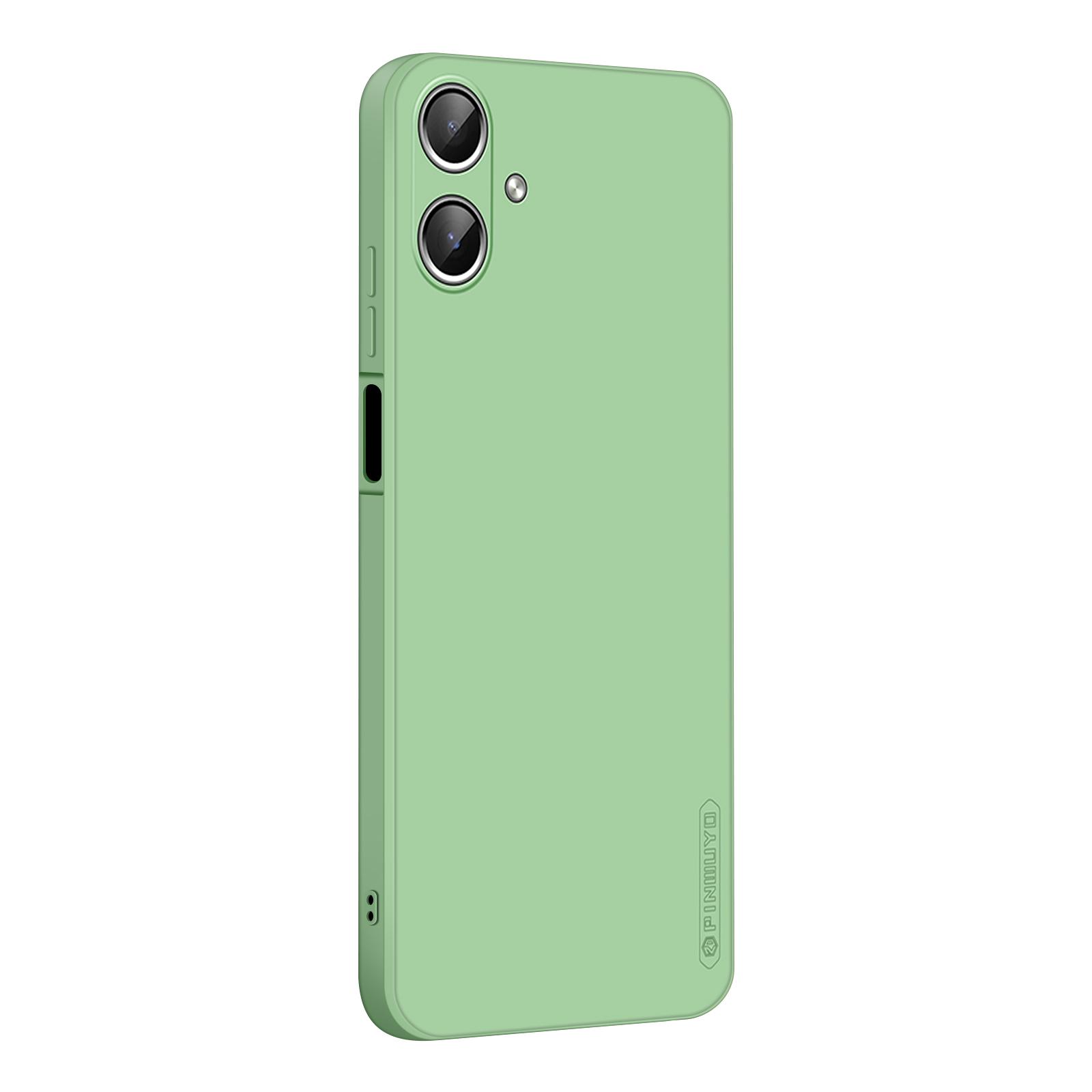 

For Samsung Galaxy A06 5G Phone Case PINWUYO Soft Matte TPU Mobile Back Cover Green