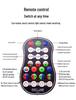 Mini Laser Stage Light Projector: 60 Patterns, Sound & Remote Control for KTV, Bar, Disco