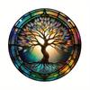 Suncatcher Panel Sun Catchers Wall Hanging Decor with Chain and Hook Acrylic Home Decoration Panel Door Sign Hanging Decoration