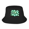 Neon Blue And Green Bucket Hat Panama For Kids Bob Hats Outdoor FisherUnisex Hats Summer Beach Fishing Unisex Caps