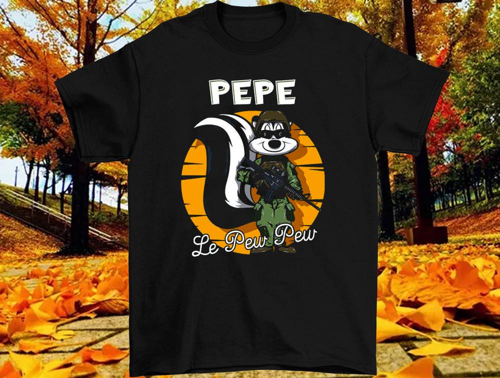 Men s Pepe Le Pew Pew T-shirt tee size S M L 2345XL NW62 Unisex T-Shirt XXL