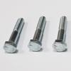 US Standard 5/8 Grade Fine Thread Hex Head Bolt Screw, Carbon Steel, Blue White Zinc, High Strength 1/4-28*1/2