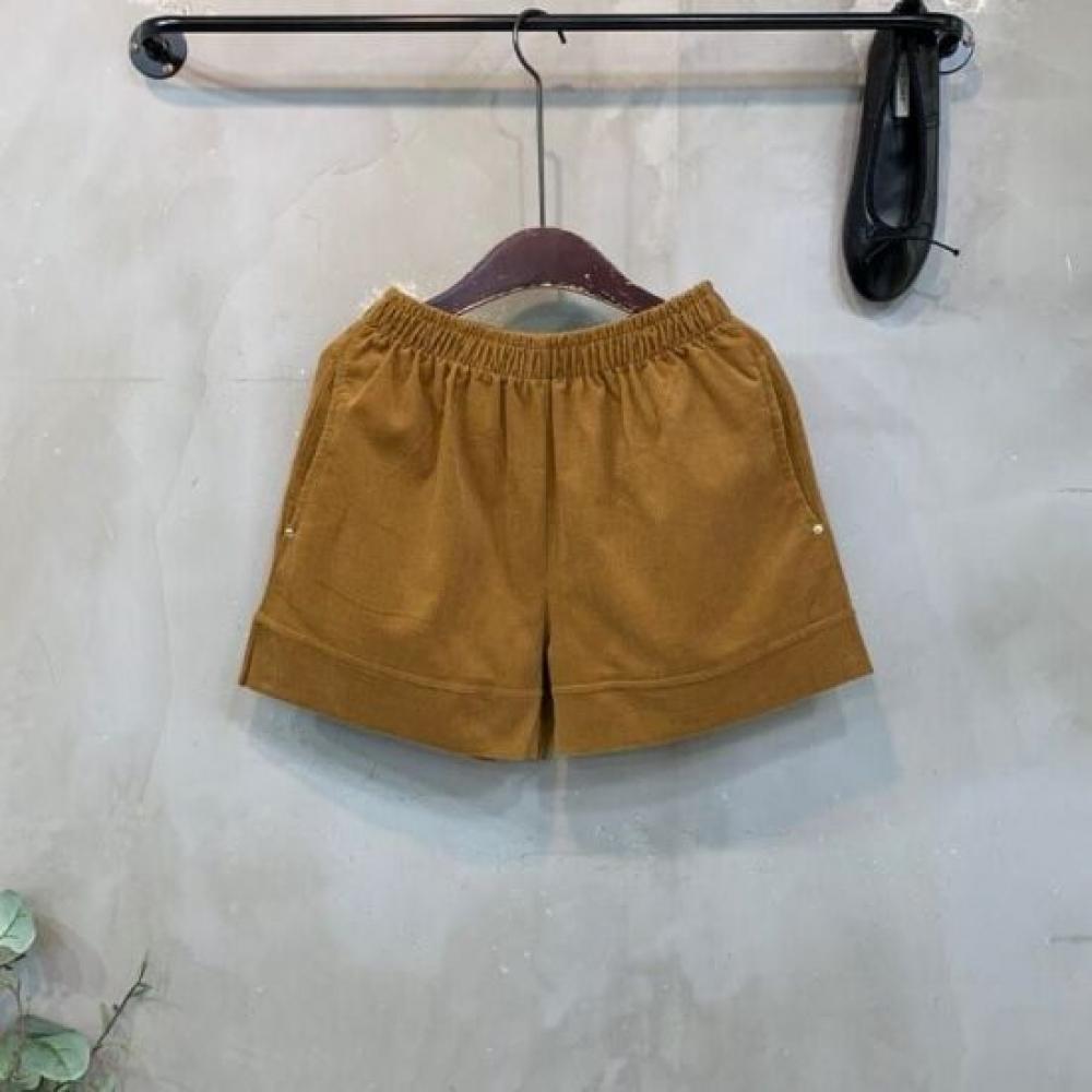 C S In The Room Corduroy bandIng 4 Part ShortS 5Color