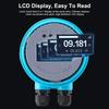 Niveau d'eau ultrasonique DC24V Mètre de niveau de profondeur d'eau et de liquide avec affichage LED et étanche Mètre de niveau de profondeur de liquide multifonctionnel pour aquarium